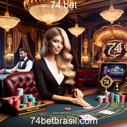 A Experiência Imersiva do Cassino Ao Vivo na 74 Bet